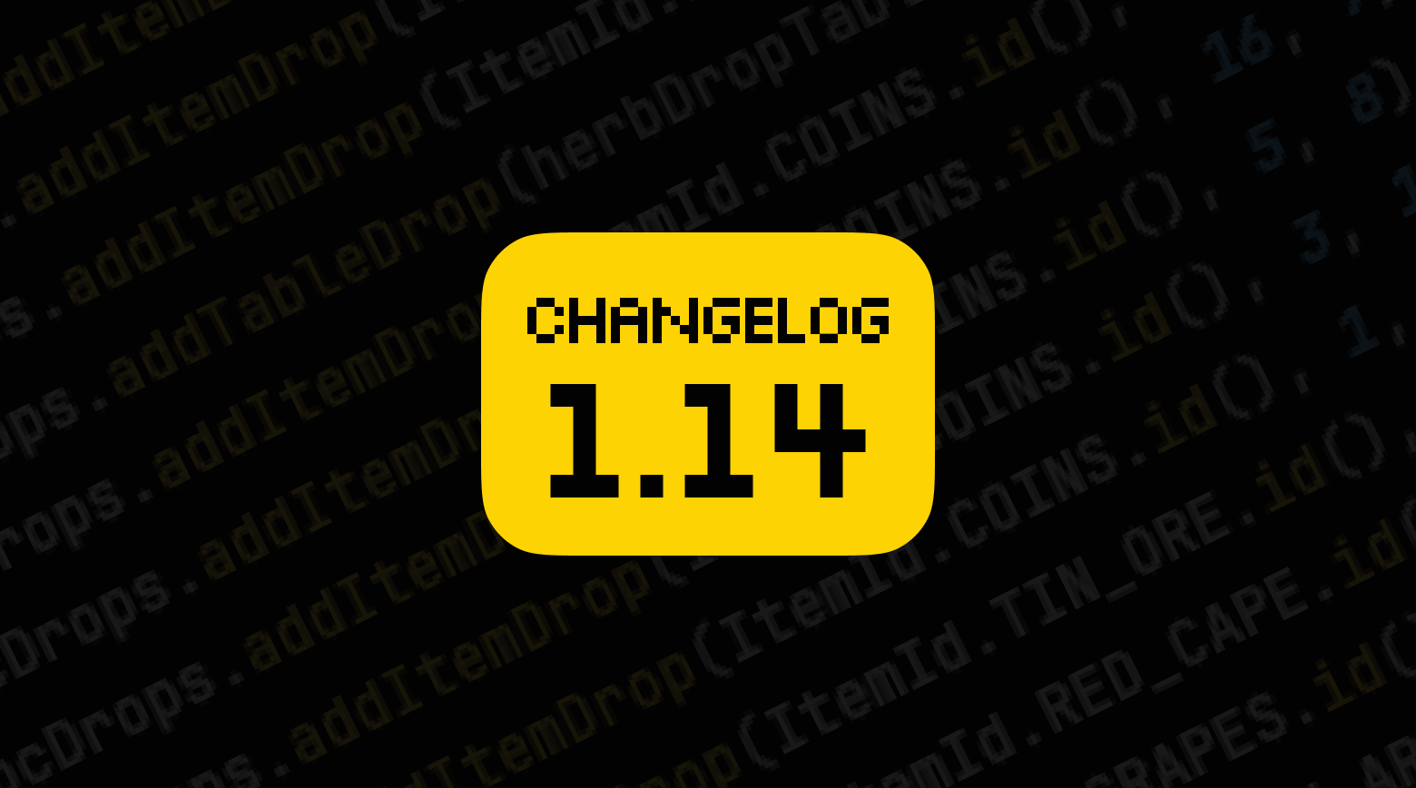 Changelog 1.14 Changelog 1.14 image